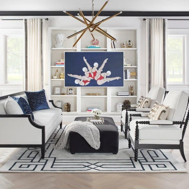 Ezra Oversized Ottoman - Image 2