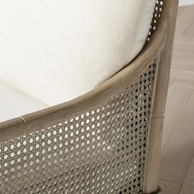 Addison Accent Chair - Natural Grey - Image 5