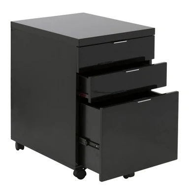 Reza Storage Cabinet - Black - Image 2