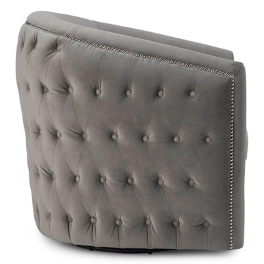 Aria Tufted Swivel Chair - Image 2