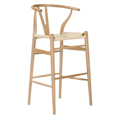 Tia Bar Stool - Natural/Natural - Image 5