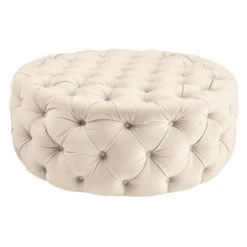 Jules Round Ottoman