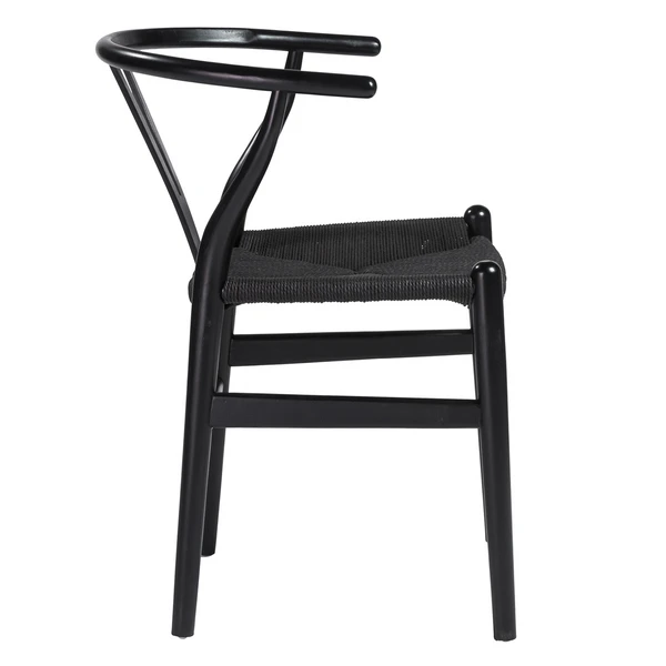 Tia Dining Chair Black/Black - Set Of 2 - Image 4