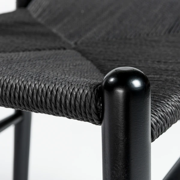 Tia Dining Chair Black/Black - Set Of 2 - Image 8