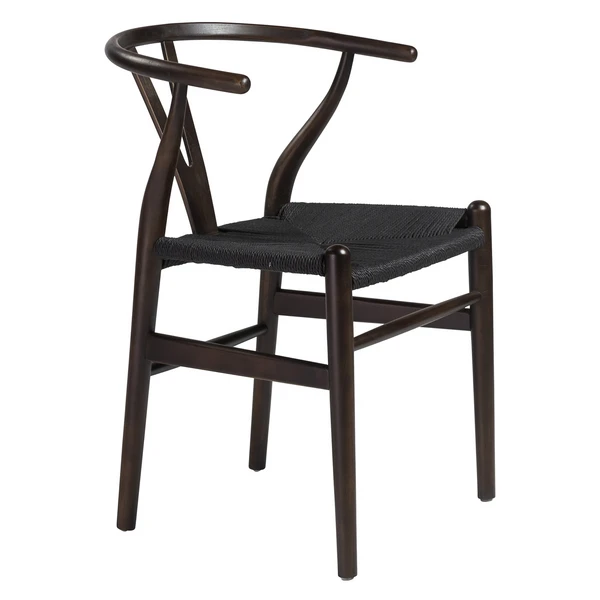 Tia Dining Chair Walnut/Black - Set Of 2 - Image 2