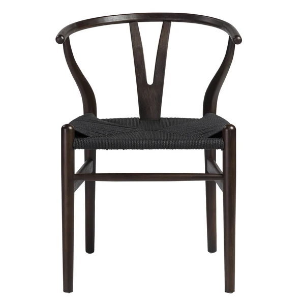 Tia Dining Chair Walnut/Black - Set Of 2 - Image 3