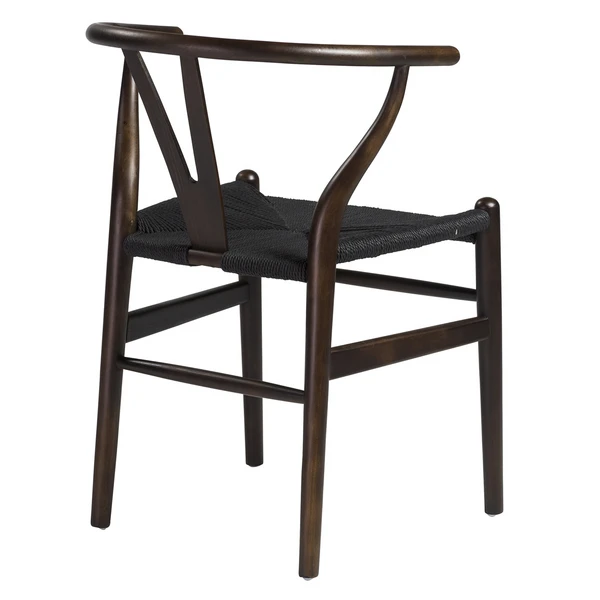 Tia Dining Chair Walnut/Black - Set Of 2 - Image 5