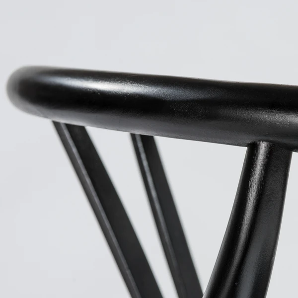 Tia Dining Chair Black/Natural - Set Of 2 - Image 7