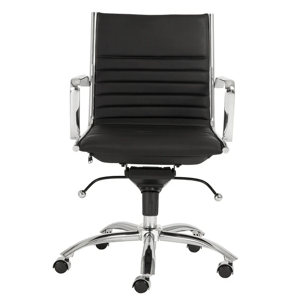 Darby Low Back Office Chair - Black - Image 2
