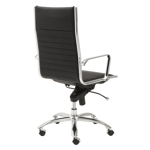 Darby High Back Office Chair - Black - Image 4