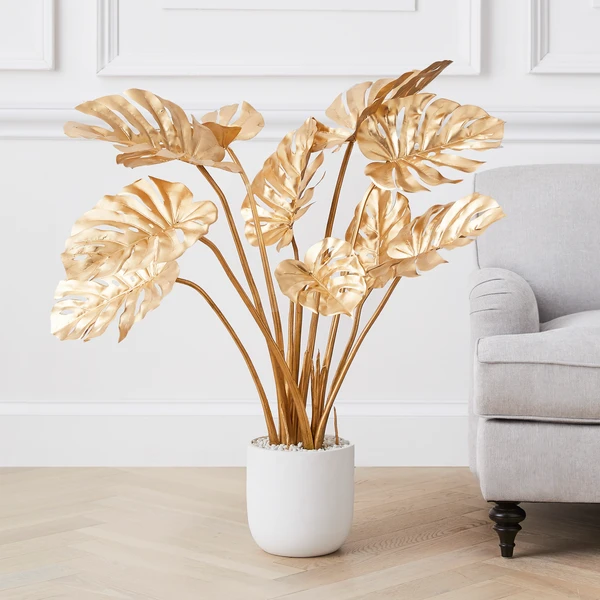 Monstera Tree - Gold - Image 2