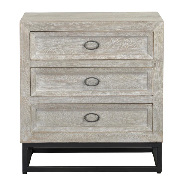 Marabella 3 Drawer Nightstand