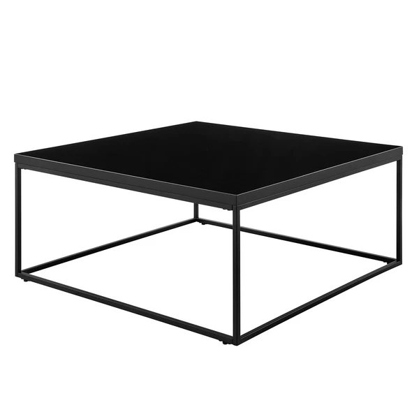 Cory Square Coffee Table - Black/Black - Image 2