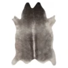 Ayi Faux Cowhide Rug - Graphite