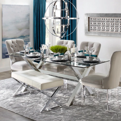 Nola Rug - Silver - Image 8