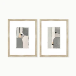 Grey Stone - Set Of 2