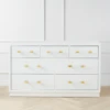 Astoria 7 Drawer Dresser - White