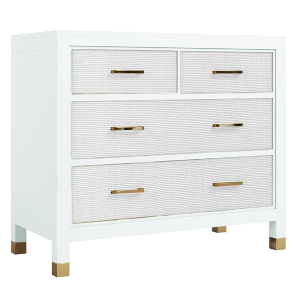 Monterey 4 Drawer Dresser - White