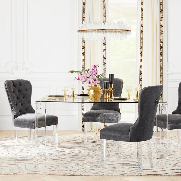 Charlotte Dining Chair - Acrylic - Image 5